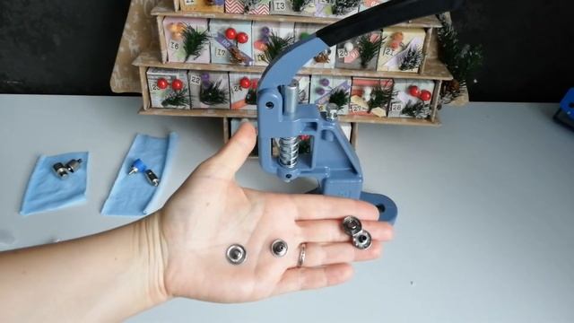 Работа с прессом ТЕР 2, установка кнопок-альфа и бусин