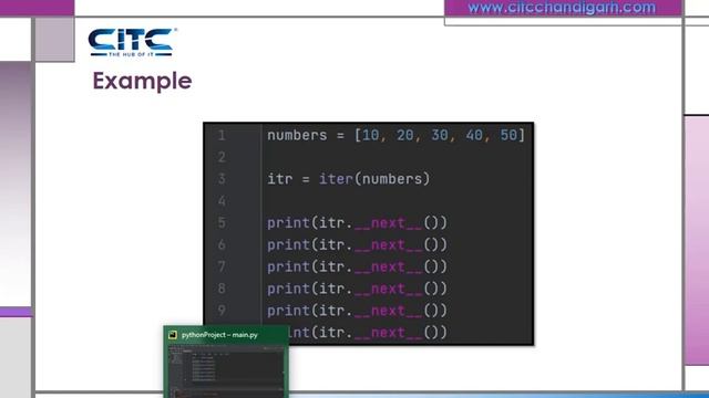 Python List Iterator Video Tutorials смотреть онлайн