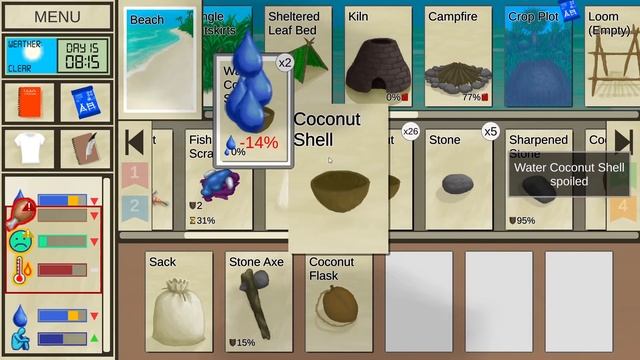 LEARNING TO SEW & MAKE POTTERY!? | Let's Play Card Survival Tropical Island | Part 7 | Gameplay смотреть онлайн
