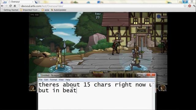 Oversoul Alpha Test 1st look смотреть онлайн