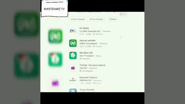 Рейтинг мобильных кошельков в Таджикистане (PlayMarket) смотреть онлайн