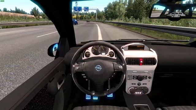 Euro Truck Simulator 2 Opel Corsa 1.7 DTI 1.39 Mod смотреть онлайн