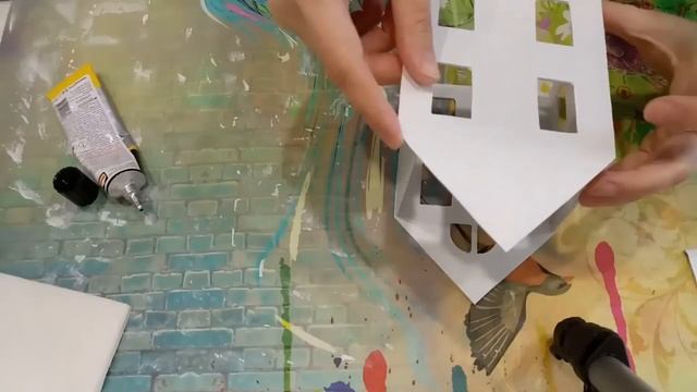Новогодние домики DIY. New Year decor (houses) DIY. смотреть онлайн