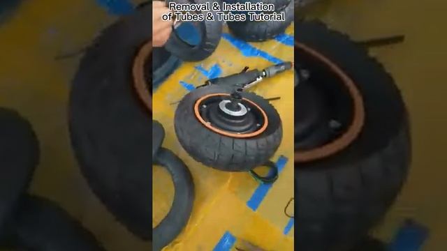 Kukirin G2 PRO tire installation tutorial（新款G2 PRO轮胎安装教程） смотреть онлайн