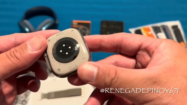 Apple Watch Ultra 2 GPS + Cellular 49mm Titanium Case With Olive Alpine Loop Unboxing