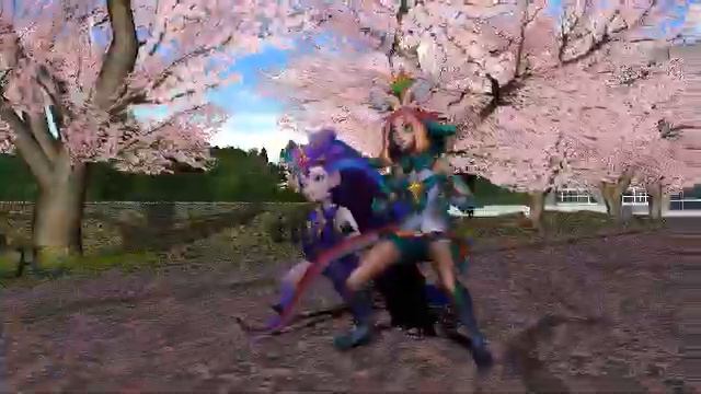MMD league of legend Zoe and Neeko смотреть онлайн