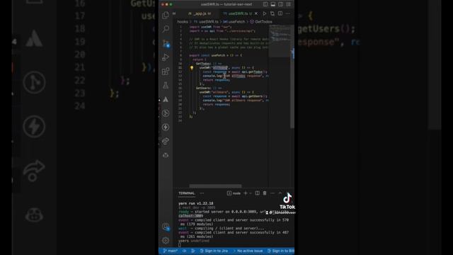 Make API calls like a PRO, with SWR from Next.js ? ? Full video in the comments…. смотреть онлайн