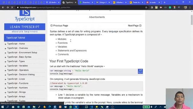 B.EP6 ຮ່ຽນຮູ້ TypeScript, TS смотреть онлайн