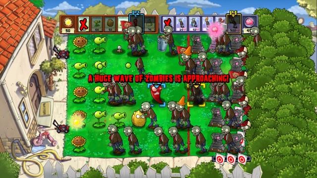 A Huge Wave of Zombies is Approaching! смотреть онлайн