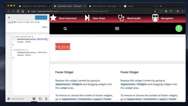 How to change text selection color in WordPress[Design Shorts] смотреть онлайн