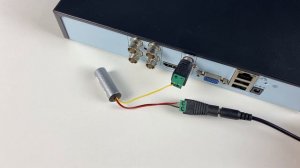 Подключение микрофона Шорох к системе видеонаблюдения