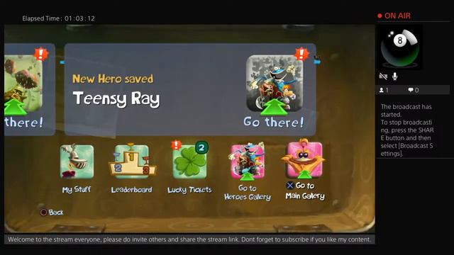 Playing a game from my childhood. [Rayman Legends] смотреть онлайн