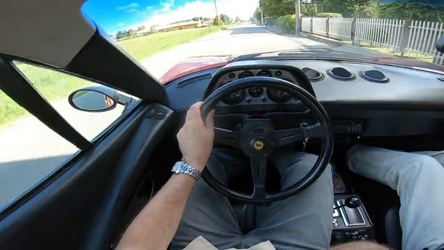 Ferrari 208 GTB (1980) onboard POV смотреть онлайн