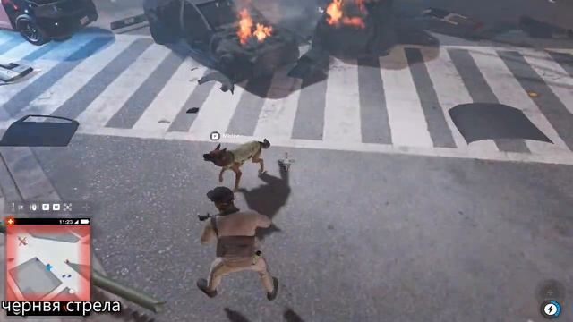 WatchDogs2  побегот от  полиции