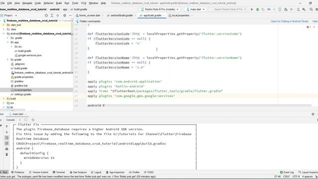 Flutter | How to perform CRUD with Firebase Realtime Database in Flutter | Save/Create Data смотреть онлайн