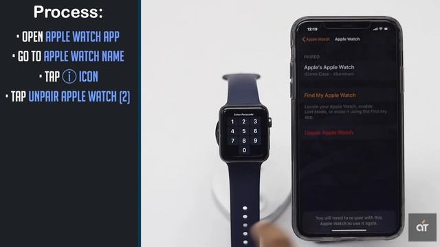 Unpair Apple Watch on iPhone 11 Pro Max | Remove Apple Watch from iPhone смотреть онлайн