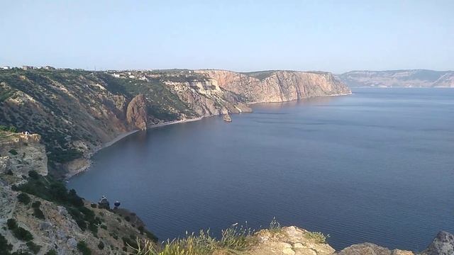 Крым, Севастополь, мыс Фиолент. #крым #севастополь #фиолент смотреть онлайн