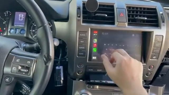 Lexus GX Apple CarPlay Android Auto OEM Integration Demo / LC GX HD Modules смотреть онлайн