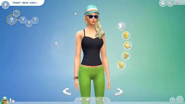 Sims 4. Создание персонажей . Бизнес леди смотреть онлайн