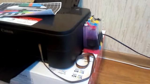 МФУ Принтер CANON Pixma TS3140 СНПЧ | Система непрерывной подачи чернил для любого принтера смотреть онлайн