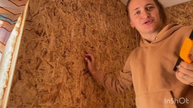 Мини дом бытовка 3х6 установил приточную систему вентиляции #минидом #маленькийдом #tinyhouse #спб