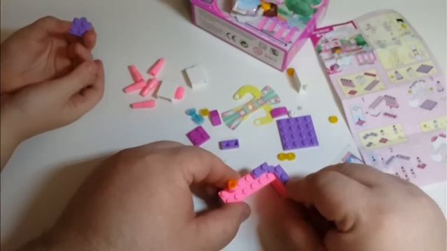 Конструктор для девочек Розовая мечта Lego Brick- Ausini - Sluban обзор игрушек конструктор Lego