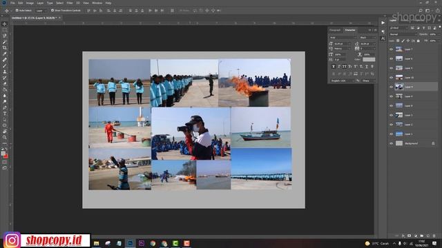 Cara Mudah Membuat Kolase Foto di Adobe Photoshop - Shopcopy смотреть онлайн