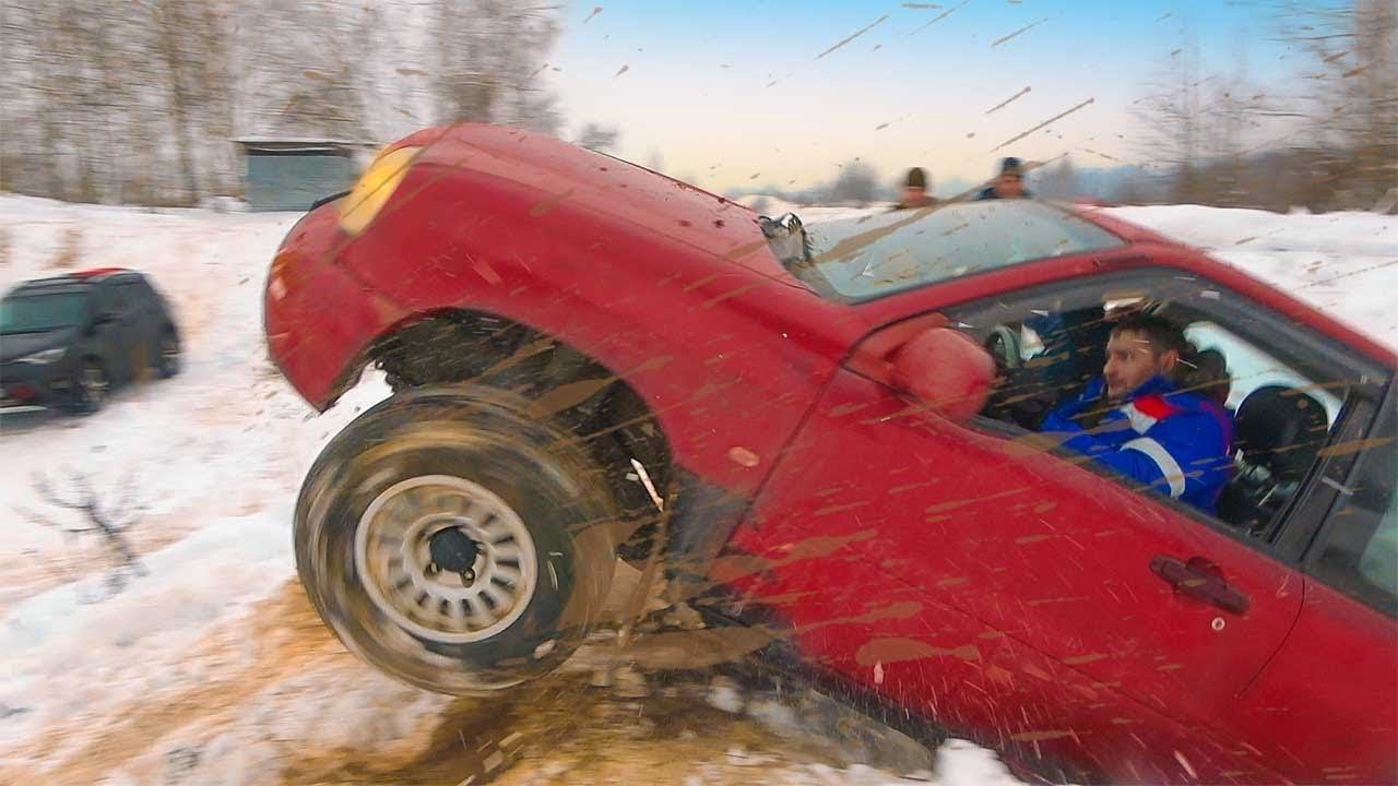 Царь горы Заруба внедорожников с капитаном Lexus Что могут Suzuki vitara, Toyota Rav4 на бездорожье смотреть онлайн