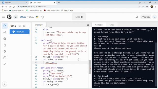 Code Your Own Adventure with Python смотреть онлайн