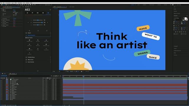 Экспорт элементов из After Effects в DaVinci Resolve | Расширение AE2 смотреть онлайн