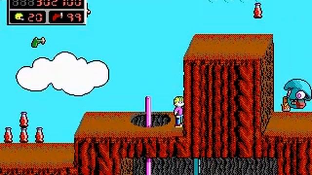 Commander Keen Episode 4 - Secret of the Oracle - Level 7 смотреть онлайн