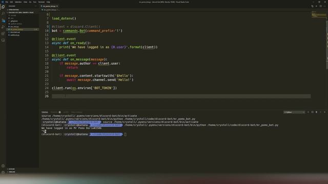 How to create a Discord bot with Python: Part 3 (Git, async timer, and some structure) смотреть онлайн