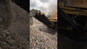 Мобильная дробилка для бетона