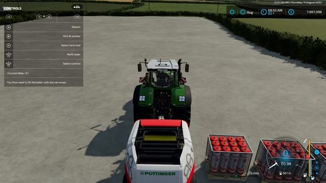 Net And Twine Wrap Explained! | Beginner's Guide Tutorial! | Part 32! | #fs22 | #cjfarms смотреть онлайн