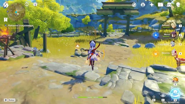 Genshin Impact. Задание "Калейдофонарь II". Не срабатывает выкапывание сундука. (Уже исправлено) смотреть онлайн