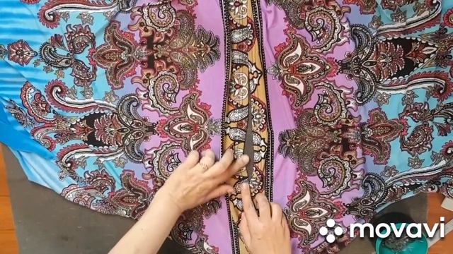 Туника из сарафана. Легко и просто. Пояс- кушак. смотреть онлайн