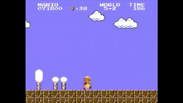 Going Over and Beyond The Flagpole in Super Mario Bros. (All Possible Levels) смотреть онлайн