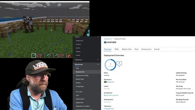 Kubernetes : Deployment and Replica Sets explained with Minecraft смотреть онлайн