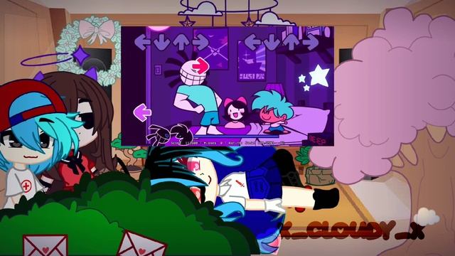 ☁️?Fnf React Twinsomnia Mod || (+sky) || Read Desc Pls || #fnf #fnfmods #gachaclub #gachavideos