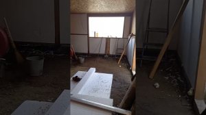 Утепление пенопластом спустя 7лет. Каркасный дом.