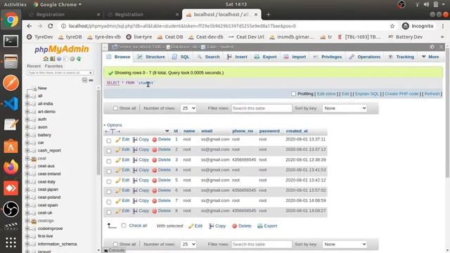 Read Record Part #16 | CRUD | Codeigniter CRUD Application with Bootstrap смотреть онлайн