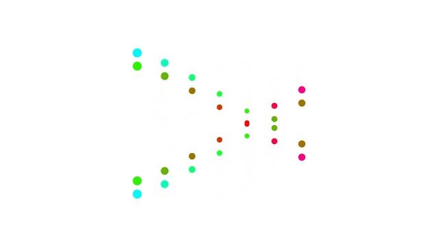 Colorfull ellips spiral preloader Lottie JSON animation смотреть онлайн