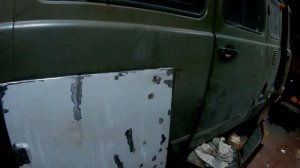 УАЗ 452 Покраска под камуфляж своими руками #6