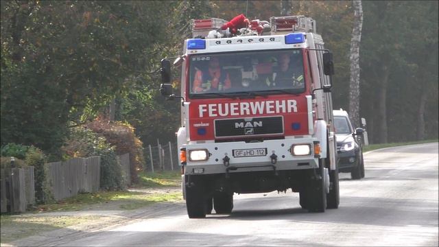 [Doppel Unimog] Einsatzfahrten Feuerwehr Knesebeck und Vorhop смотреть онлайн