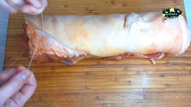 Готовлю из Свинной Грудинки очень вкусный Мясной Рулет смотреть онлайн