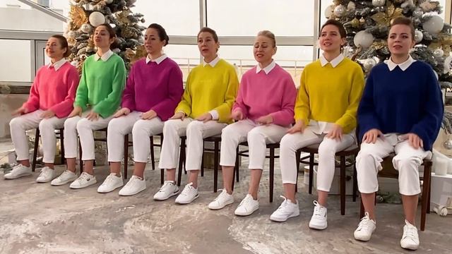 Flees Foxes - White Winter Hymnal (Pentatonix Version).Covered By Music Teachers From Odesa, Ukrain