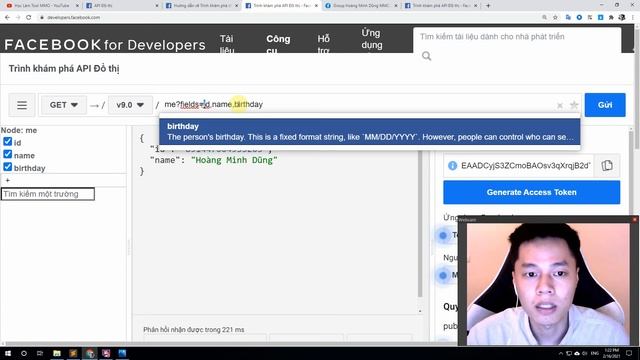 #1 Cơ bản Graph API Facebook смотреть онлайн