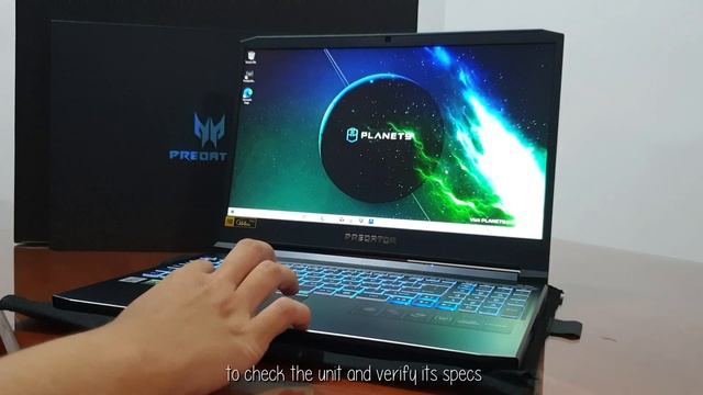 Unboxing Acer Predator Helios 300 i5-10300H RTX 2070 Max-Q смотреть онлайн