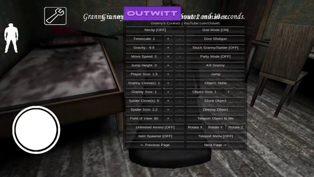 Как сделать так чтобы Granny не смогла возродиться в игре #granny #modmenu #honor #android
