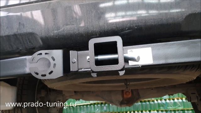 Установка фаркопа с проводкой на Toyota Prado 150   Автотехцентр Prado Tuning